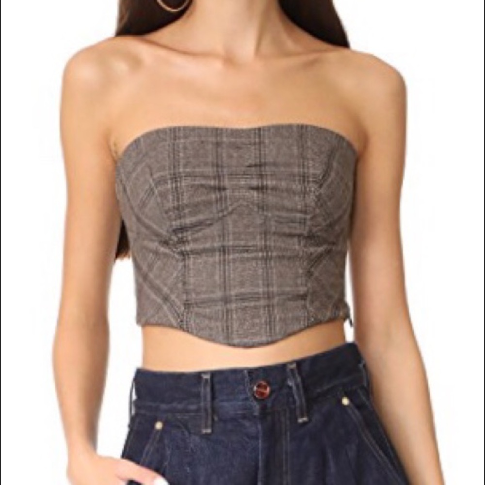 Free People strapless top - Picture 3 of 3